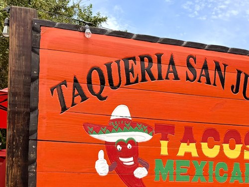 Taqueria San Julian sign
